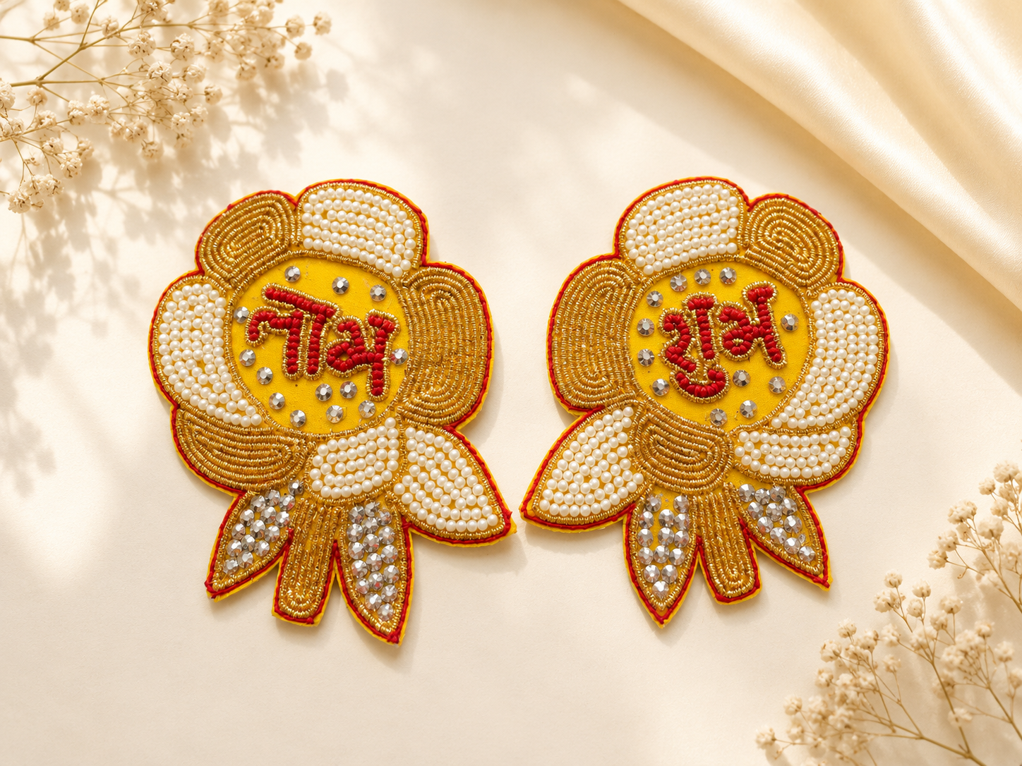 Shubh Labh Suvarna Pushpa – Handcrafted Festive Décor Set