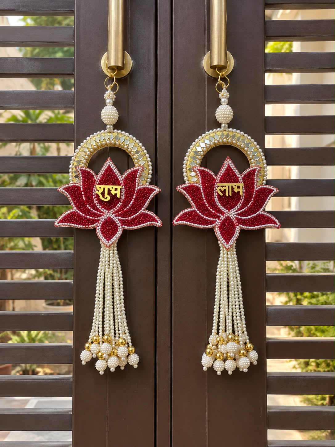 Shubh Pravesh Lotus hanging