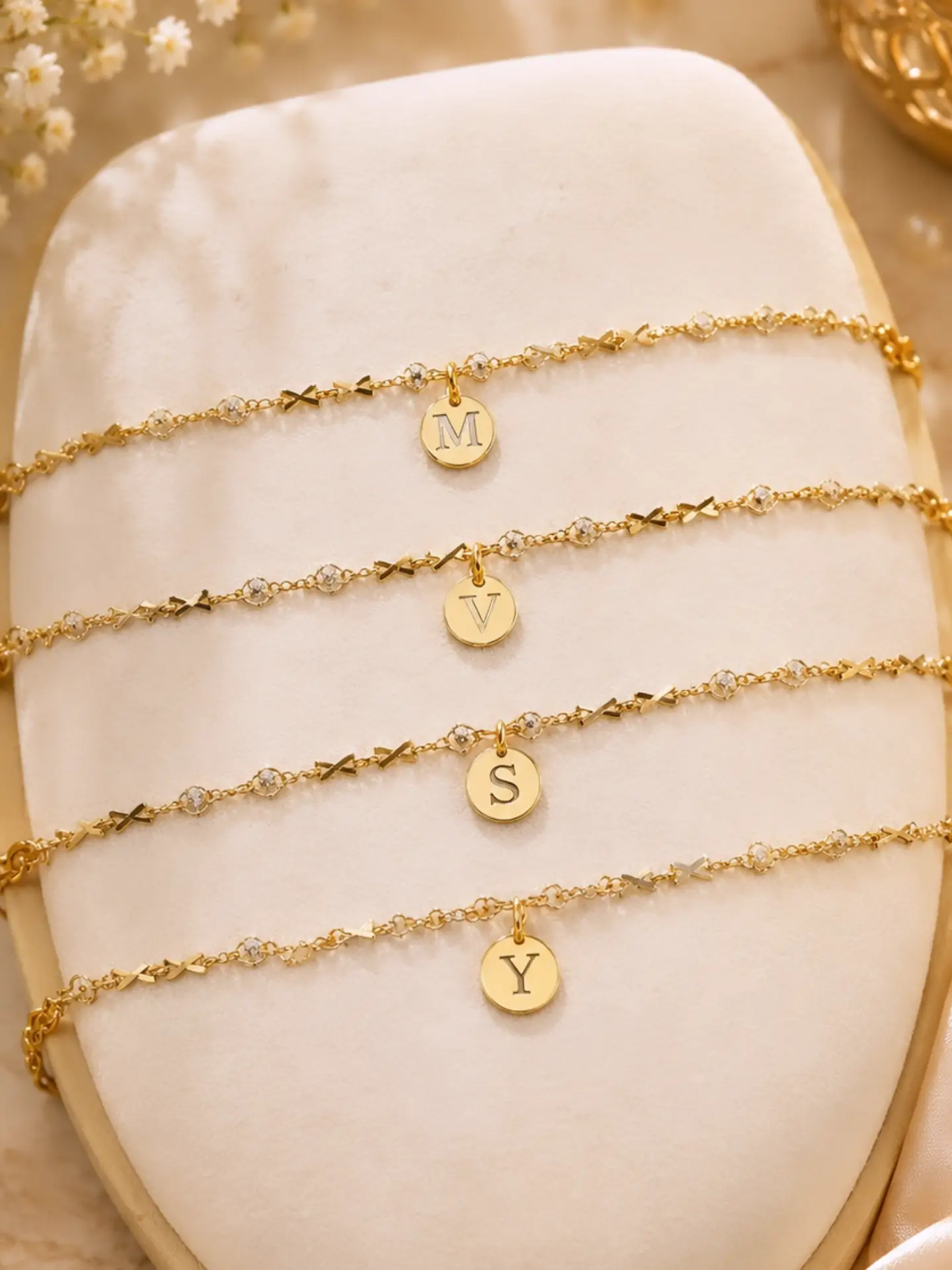 Signature Spark Charm Bracelet – Gold Edition