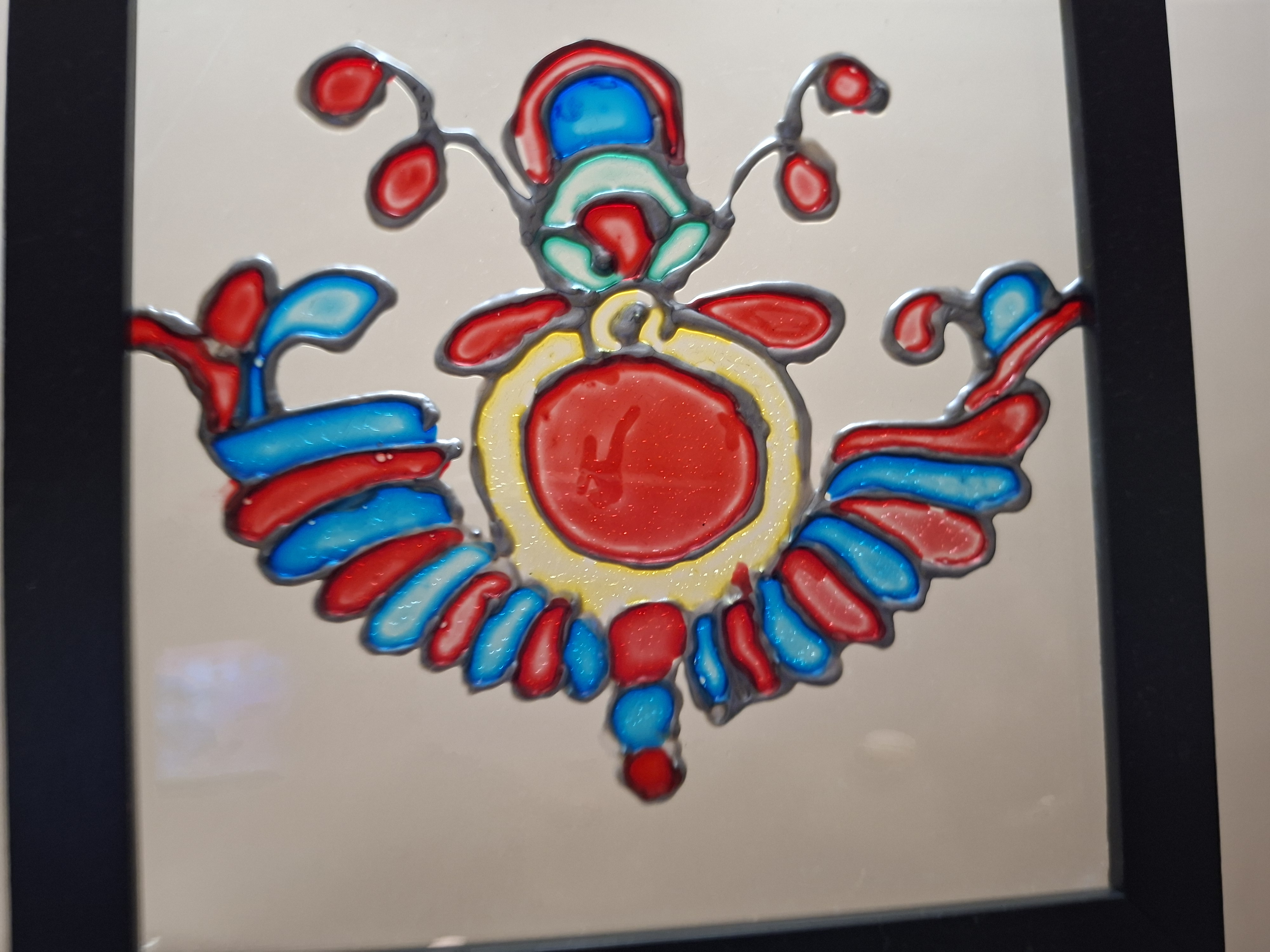 Stain glass painting