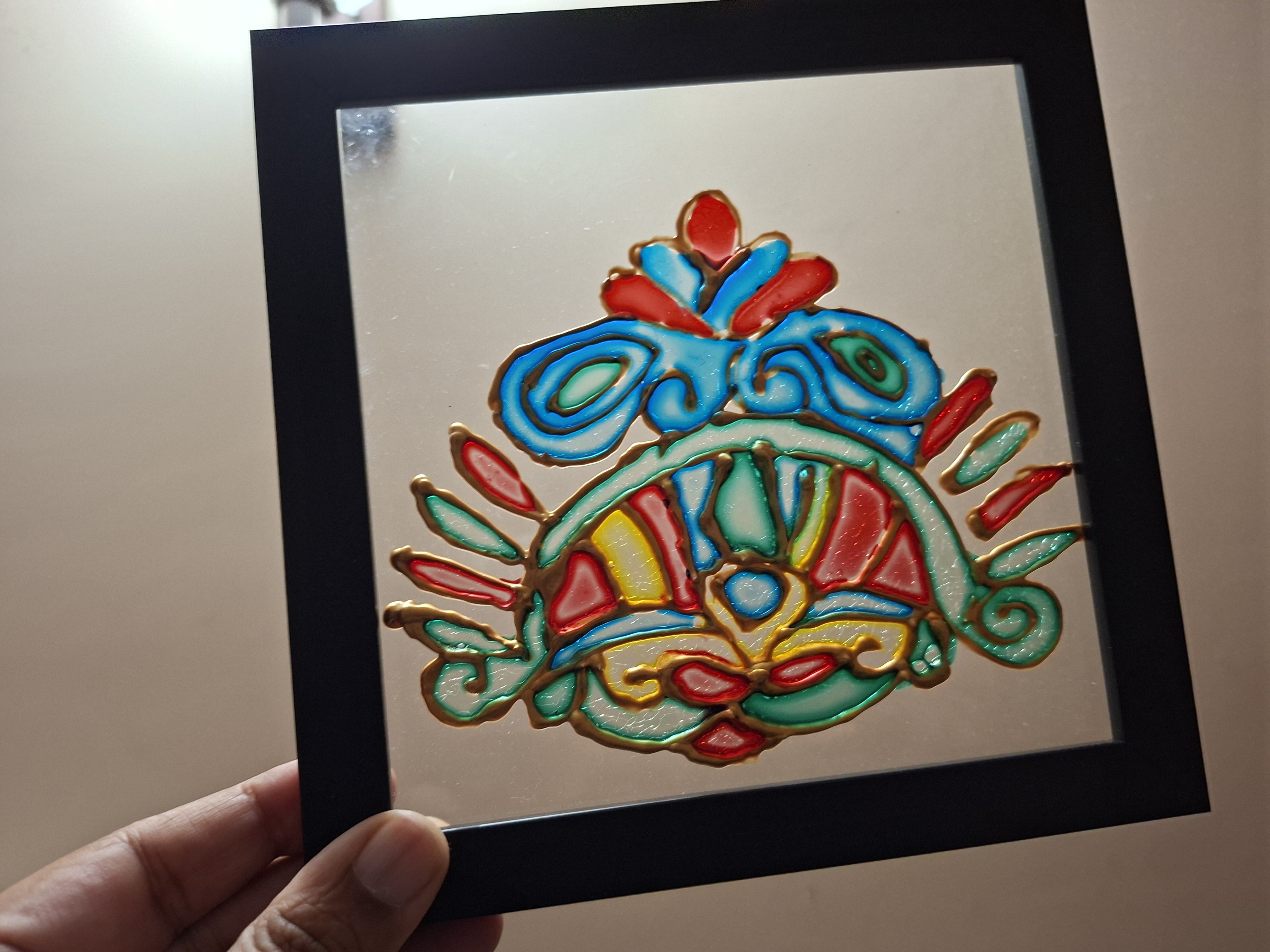 Stain glass paintings