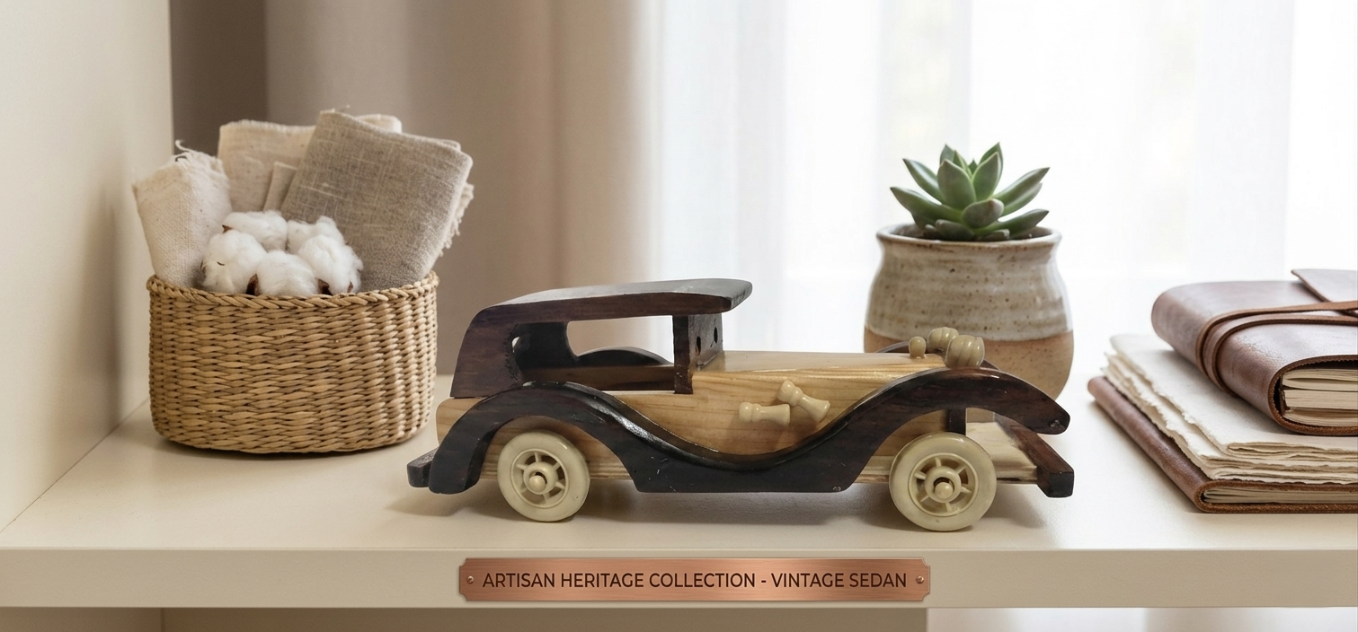 Vintage Wooden Classic Vehicles