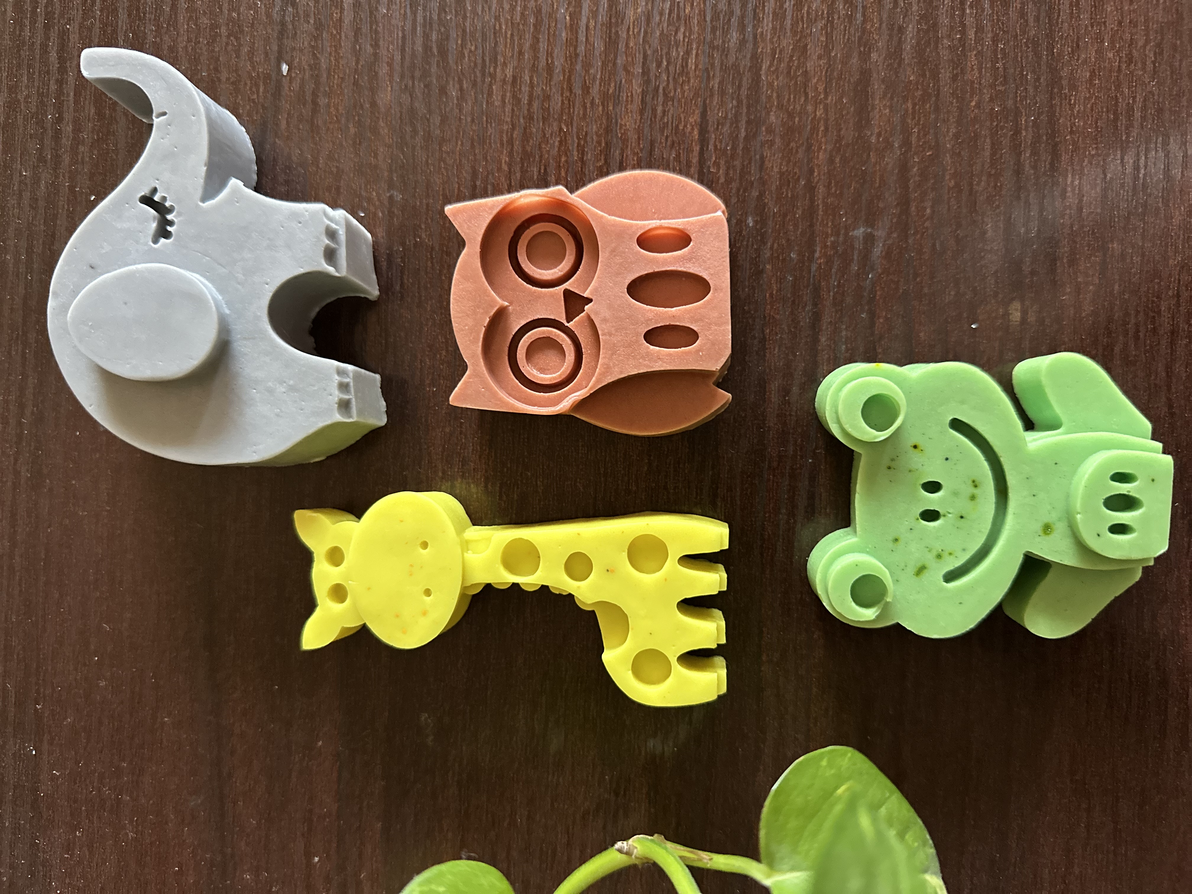 Wild Wonders Goat Milk Soap Set 🐘🦒🦉🐸