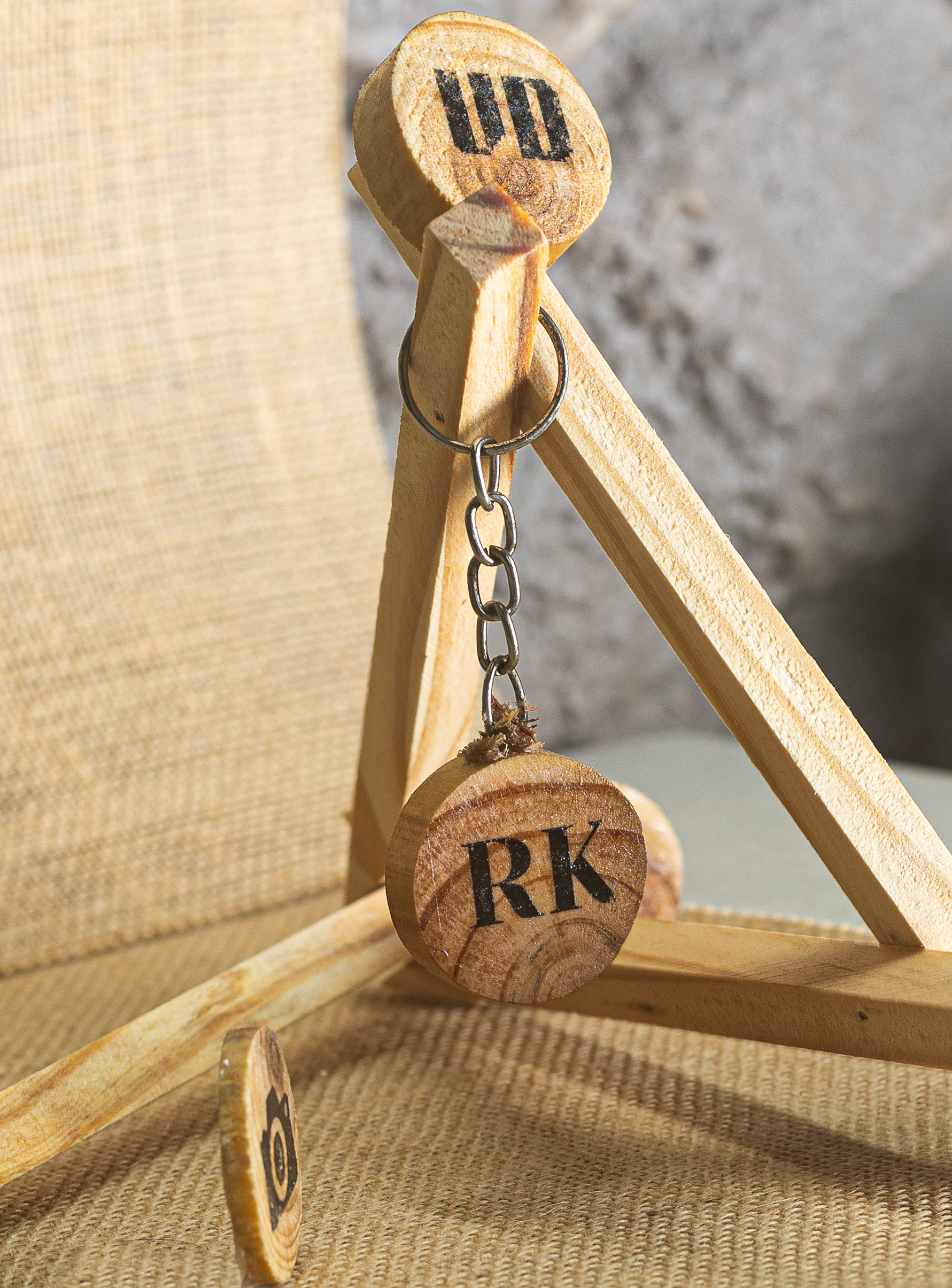 Wood Printed Keychains Online India | Personalized Wooden Keychains for Gifts & Everyday Use
