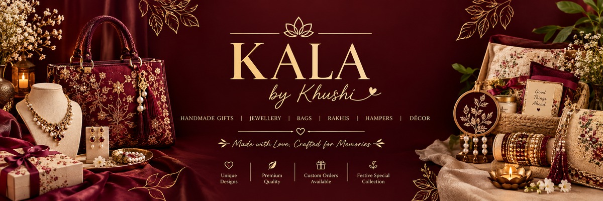 Kala by khushi's logo